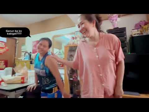 Just an everyday thing at home with epic Ate Lou and Mother Nature 😂