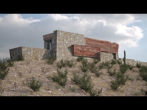 F.L Wright Home Destroyed by fire! The Rose Pauson House, complete reconstruction and walkthrough.