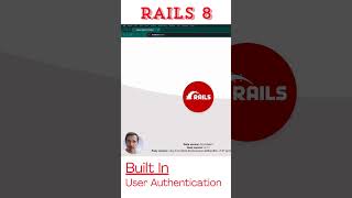 #Rails 8 Hack - User Authentication #shorts #railsquest