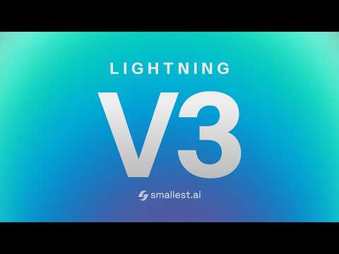 Introducing Lightning V3 Text-to-Speech
