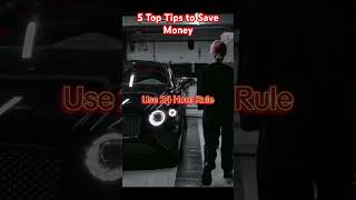 5 Top Tips to Save Your Money….. Learn from Experts!!