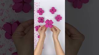Easy paper decorations 🩷🩷🩷 #moitoiart #lovedecor #paperart #diypaper #papercraft #paperart