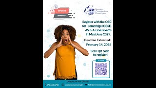 Cambridge IGCSE 2025 Registration
