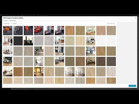 How to add products to a website running woo-commerce DFlooring