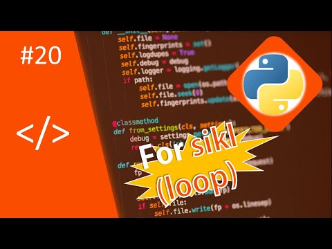 Python for sikl (loop) | 2-Bo'lim 11-dars