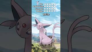 What's the BEST POKEMON Objectively? (kinda) RATE EM' ALL! Ep #196 #Espeon #rateemall #pokemon