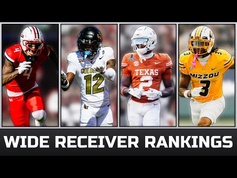 Ranking Every WR in the 2025 Draft class