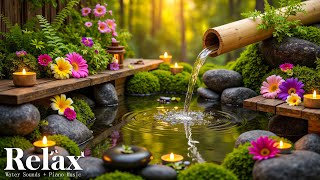 Relaxing Music for Healing + Water Sounds 🌿 Relieves Stress, Calm Anxiety & Depression, Deep Sleep