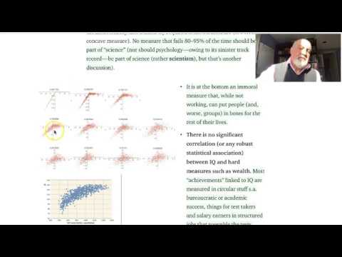 IQ is a scientific swindle --A brief explanation of the math