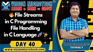 🔥 File Streams in C Programming | File Handling in C Language 🚀 ✨