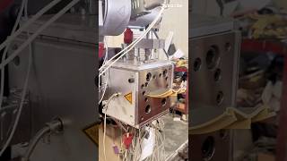 The debugging process of wpc co-extrusion wall panel #tools #skills #machine #wpc