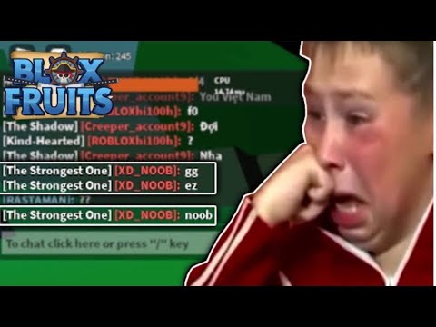 I Met a Toxic Players In Blox Fruits That I Have Never Seen In My Life