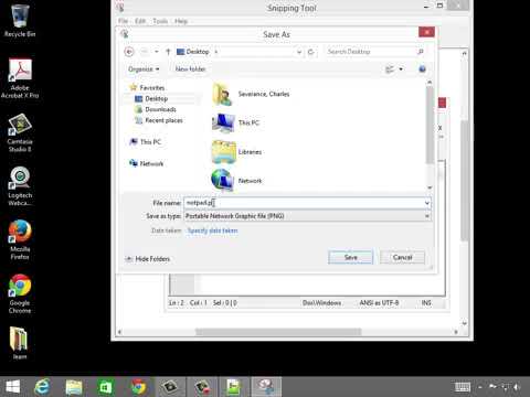 8 - Windows: Taking Screen Shots
