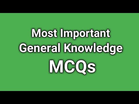 Most Important General Knowledge Mcqs l KHAN'S INSTITUTE l GK IN 2020 l For All Exam