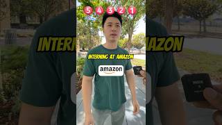 Advice to get the internship at AMAZON ?#shorts #ytshorts #techjobsin2minutes
