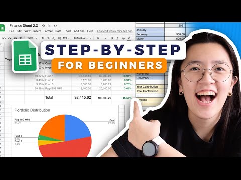 📊 How to Track Expenses & Investments in Google Sheets 2021 / Easy Step-by-Step Spreadsheet Tutorial