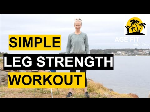 Leg Strength Workout / Simple Standing Workout To Do Anywhere