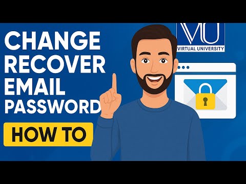 How to recover vu email and reset password #studywithme #vu