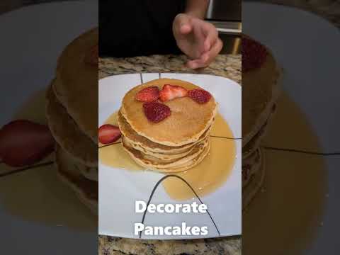 Quick Yummy Homemade Pancakes  #breakfastrecipe #trending #viral #howtomakepancakes #fluffy #thick