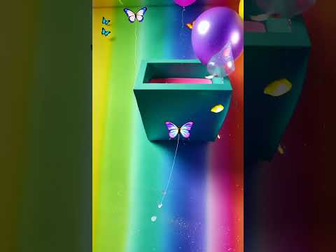 "When Balloons Burst Into Magic – A Dreamy Color Explosion 🌈✨"