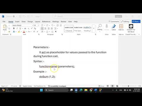 // Functions ,  purpose of function.
