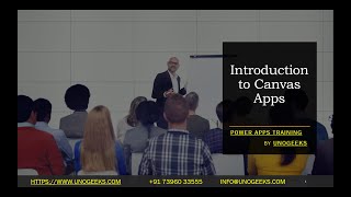 Power Apps Training | Introduction to Canvas Apps | Power Apps