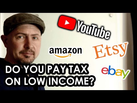 Do you pay tax on SMALL EARNINGS from self employment in the UK? (YouTube, Ebay, Etsy etc.)
