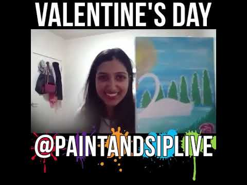 Valentine's day | Paint and Sip LIVE
