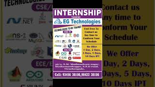INTERNSHIP TRAINING
