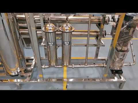 Ss RO system 304 stainless steel food grade with TIG WELDED remote monitoring