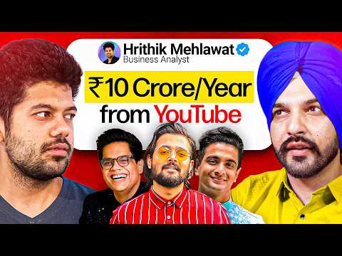 How to become a CROREPATI from YOUTUBE?? ft. @HrithikMehlawat
