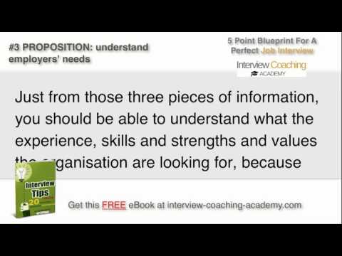 How To Prepare For An Interview - employers needs