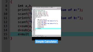 How to Write a Calculator Program - Add, Subtract, Multiplication, Division using c language