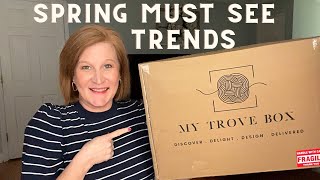 Unboxing the *NEW* Trove Box Spring Welcome Box 2023 | MUST-SEE Spring Trends!