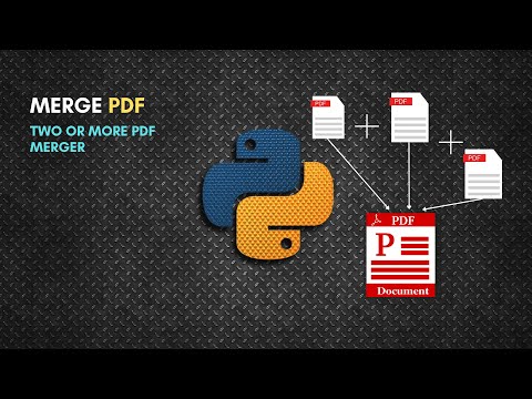 Merge Two or More PDF | Python PyPDF2 Tutorial  | #mrlazyprogrammer  #python  #mr