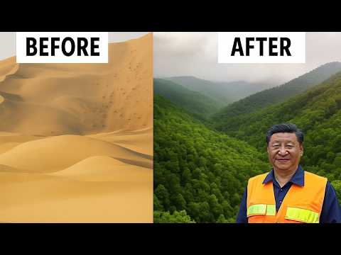 How China Is Turning Deserts Into Forests?