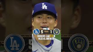 Dodgers head back to LA 2-0 #MLB #NLCS #Dodgers #brewers