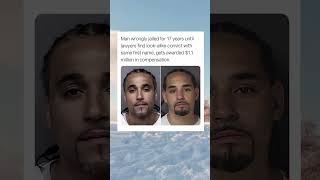 Wrongly Jailed for 17 Years… Until They Found His Look-Alike!#jail#justice#looklike #innocent#shorts