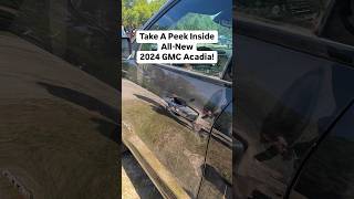 Take a Peek Inside! All-New 2024 GMC Acadia