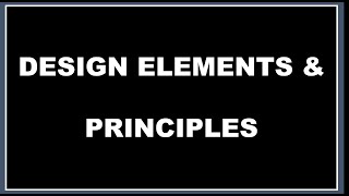 GRADE 11 CONSUMER STUDIES TERM 1 DESIGN ELEMENTS & PRINCIPLES