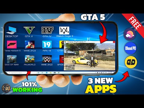 Playing *GTA 5* Using 3 New Apps | मोबाइल में GTA 5 कैसे खेले ? | Zunaid Gamer