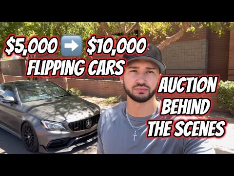 $5,000 to $10,000 Flipping Cars | Auction BTS