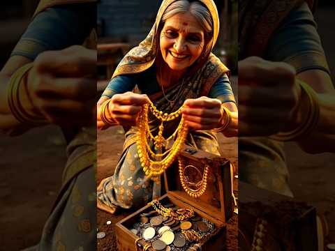 Cat Gifts Grandma a Hidden Treasure!🐱💰#shorts #saanandverma #jaidmeel #aliza #praja #hermitcrab