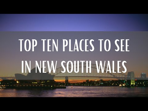 Top 10 Places To See In New South Wales (Travel Video)