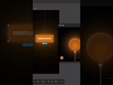Glow Effect in Figma | Figma Plugins | Figma Tutorials | UI/UX