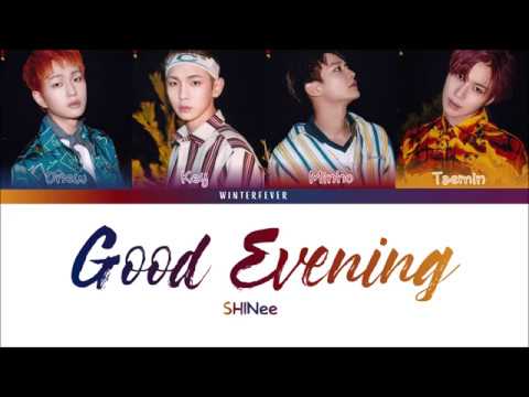 Good Evening (SHINee) Japanese Version - Kan Rom Eng Color Coded Lyrics