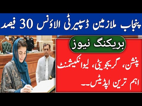 30 Percent Disparity Allowance for All Employees | Pension,Gratuity & Leave Encashment Notification
