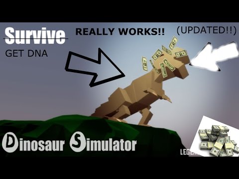ROBLOX DINO SIM GLICH (NEW AND WORKING)