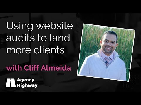 Using website audits to land more clients