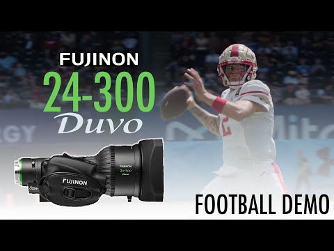 Fujinon Duvo HZK 24-300mm Portable PL Zoom Lens - American Football Demo Reel - Alexa 35